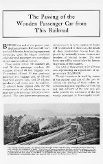 PRR "Passing Of The Wooden Passenger Car," Page 3, 1928